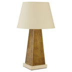 Marble Base Triangular Iron Table Lamp