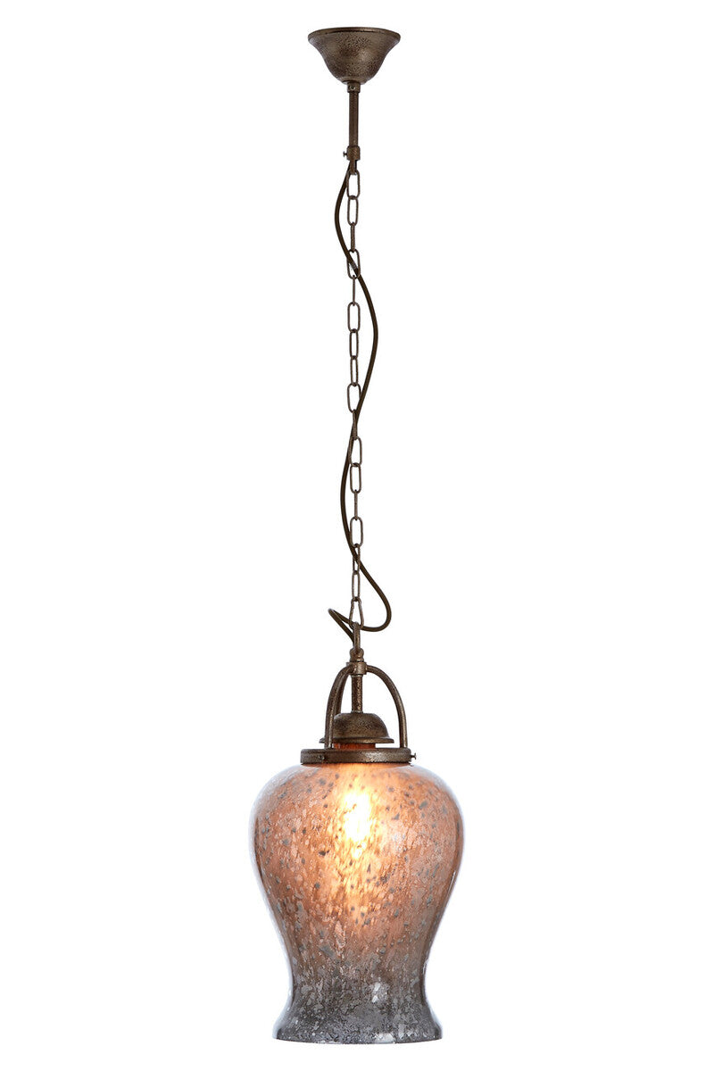 Antique Silver Finish Pendant Light