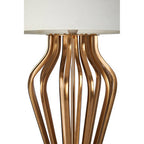Gold and Black Angular Table Lamp