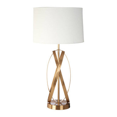Gold Cross Table Lamp