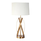 Gold Cross Table Lamp