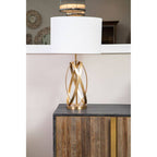 Gold Cross Table Lamp