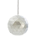 Small Silver Finish Pendant Light