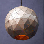 Small Silver Finish Pendant Light