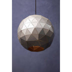 Small Silver Finish Pendant Light