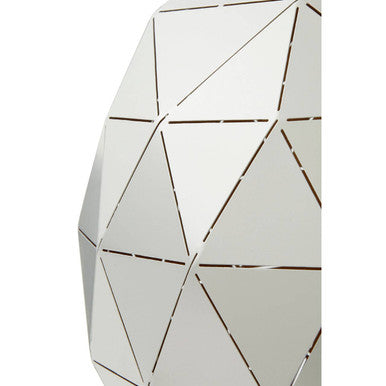 Small Silver Finish Pendant Light