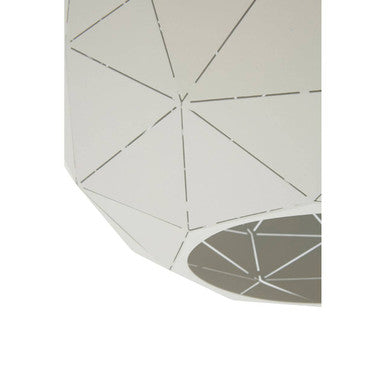 Medium White Pendant Light