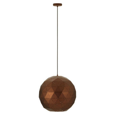 Medium Coffee Finish Pendant Light