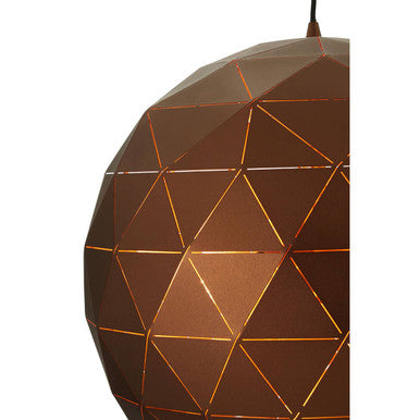 Medium Coffee Finish Pendant Light