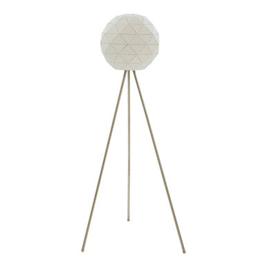 White Finish Floor Lamp