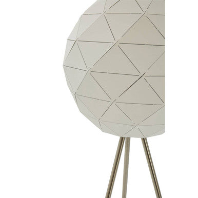 White Finish Floor Lamp