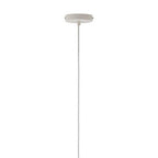 Medium White Dome Pendant Light