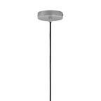 Medium Silver Dome Pendant Light