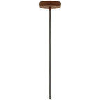 Large Coffee Dome Pendant Light