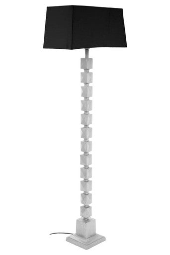 Large Faceted Floor Lamp