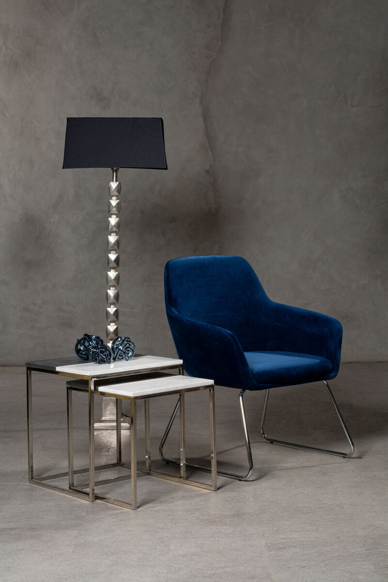 Large Faceted Floor Lamp