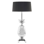 Nickel Finish Pineapple Table Lamp