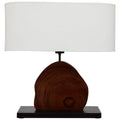 Wooden Live Edge Design Table Lamp