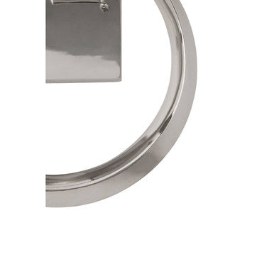 Nickel Ring Base Wall Light