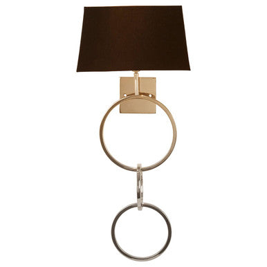 Wall Light with Dual Ring Base