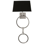 Wall Light with Dual Ring Base