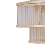 3-Tier Glass Wall Light with Warm Metallic Iron Frame