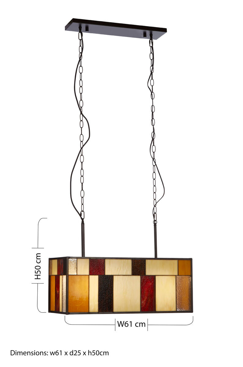 Deco Rectangle Ceiling Light
