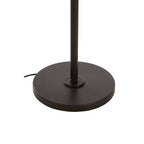 Bronze Geometric Art Glass Floor Lamp