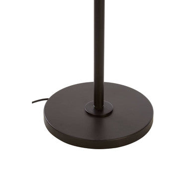 Bronze Geometric Art Glass Floor Lamp