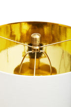 Black Marble and Gold Table Lamp