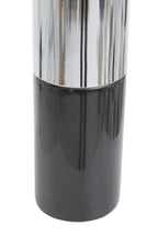 Black Marble and Chrome Table Lamp