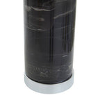Black Marble Table Lamp Chrome Base