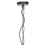 Matte Black Capsule Glass Pendant Light