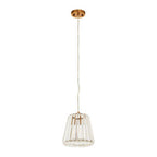 Single Bulb Crystal Pendant Light