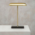 Brass Finish Desk Lamp