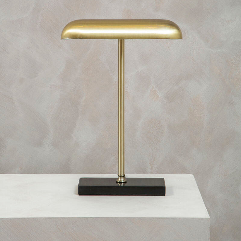 Brass Finish Desk Lamp
