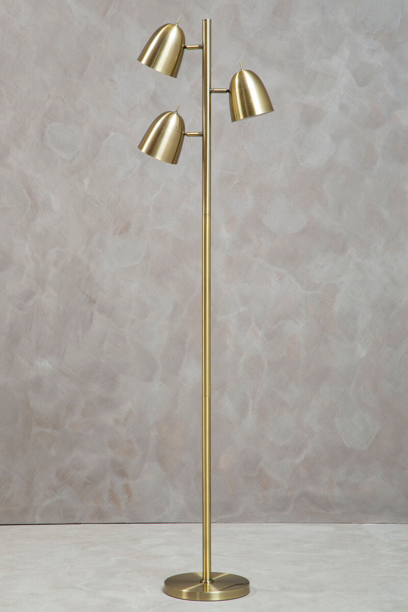 Brass Finish Floor Lamp
