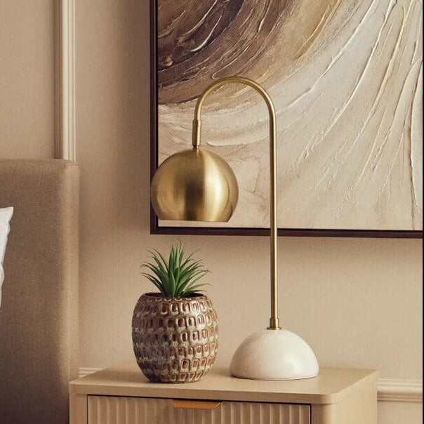 Globe Shaped Desk Lamp