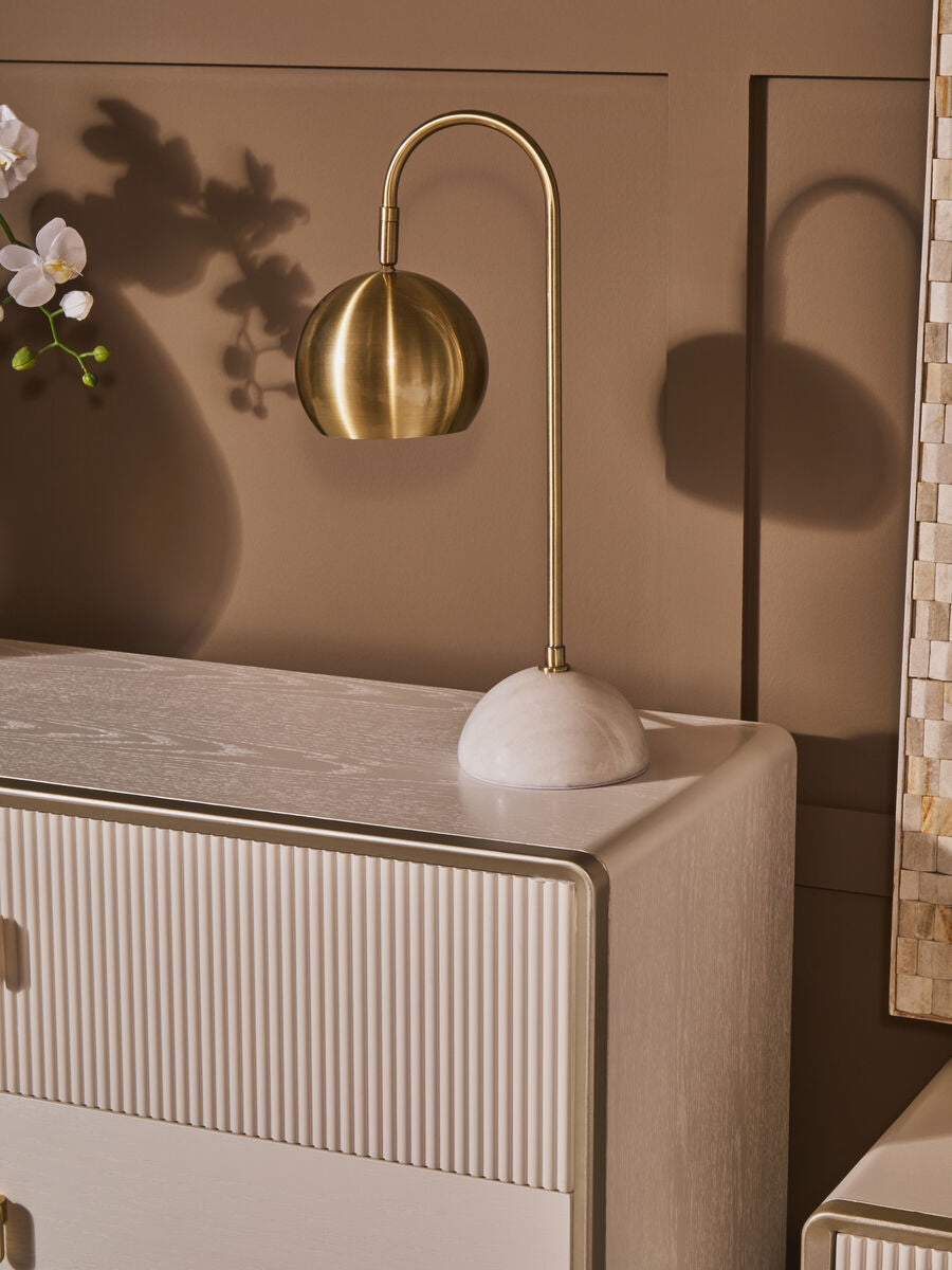Globe Shaped Desk Lamp