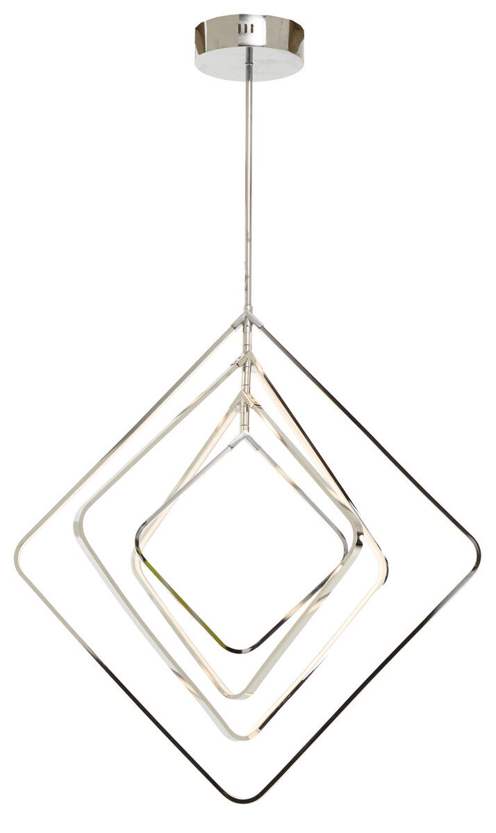 Large Angular Pendant Light