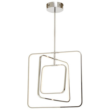 Small Rectangular Pendant Light