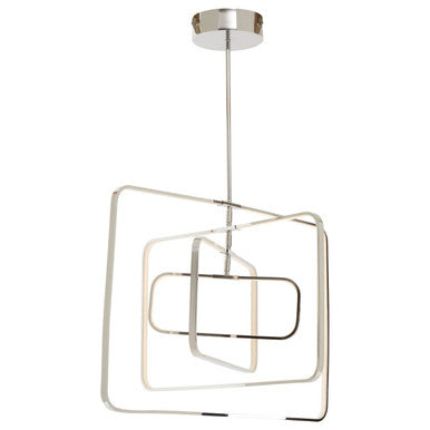 Large Rectangular Pendant Light
