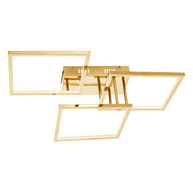 Three Square Ceiling Light