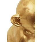 Gold Finish Monkey Lamp