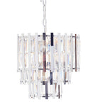 Eight Bulb Chrome Chandelier