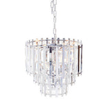 Eight Bulb Chrome Chandelier