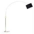 Satin Nickel Finish Metal Floor Lamp