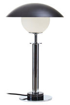 Silver Finish Metal Table Lamp
