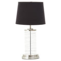 Glass Cylinder Table Lamp