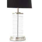 Glass Cylinder Table Lamp